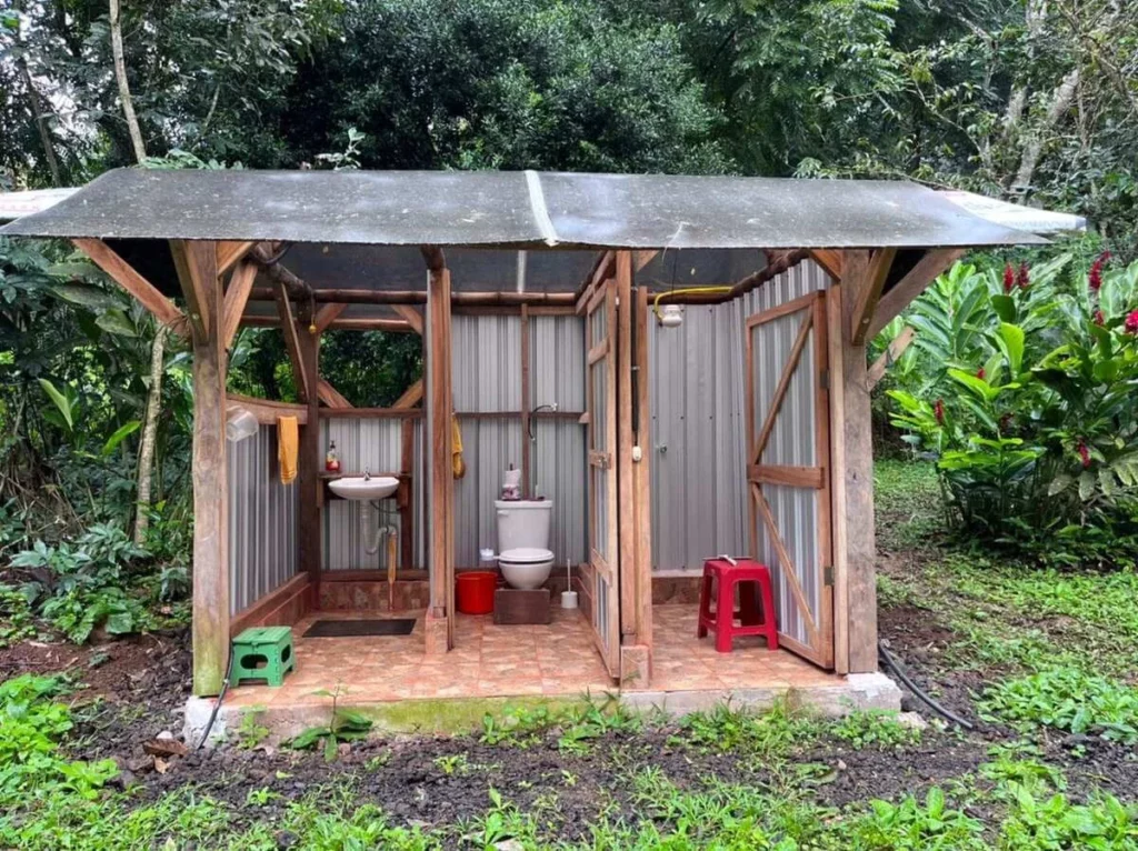 Toilettes aux Galapagos