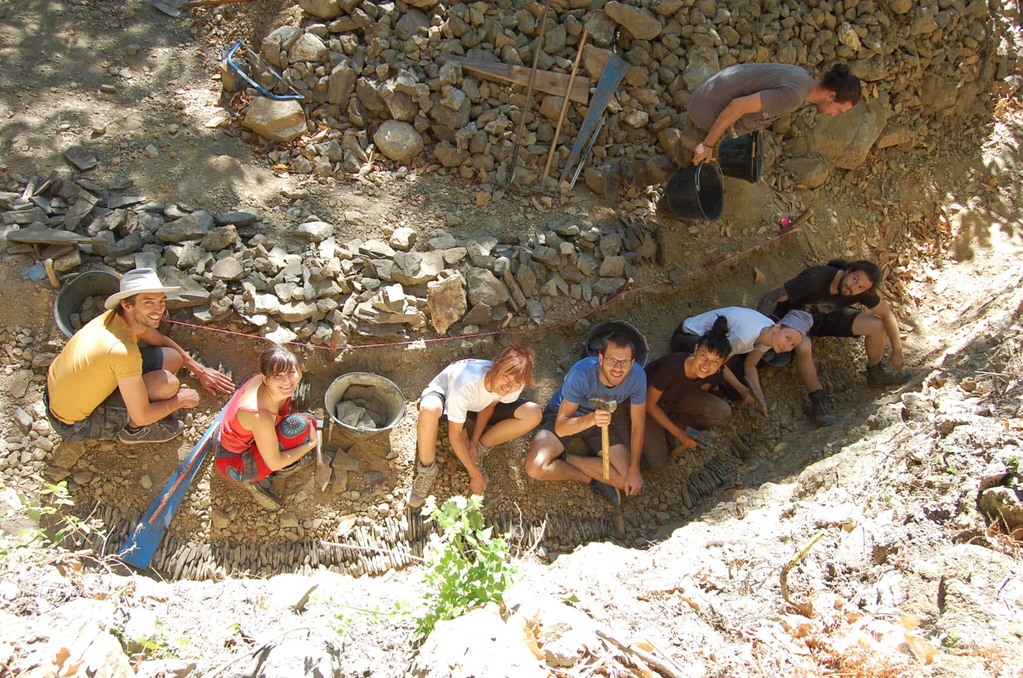 Découvrez la construction en pierres sèches