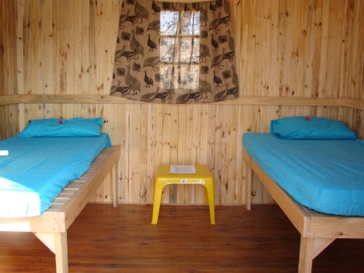Accommodation for vervet monkey volunteers