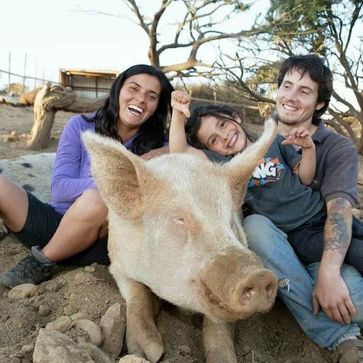 Chile farm volunteer group