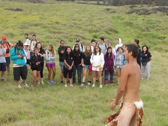 Voliunteer in Easter Island