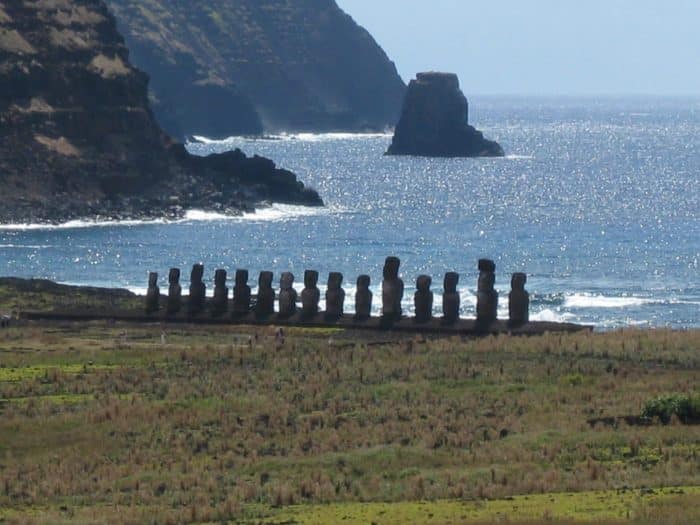 moais easter island