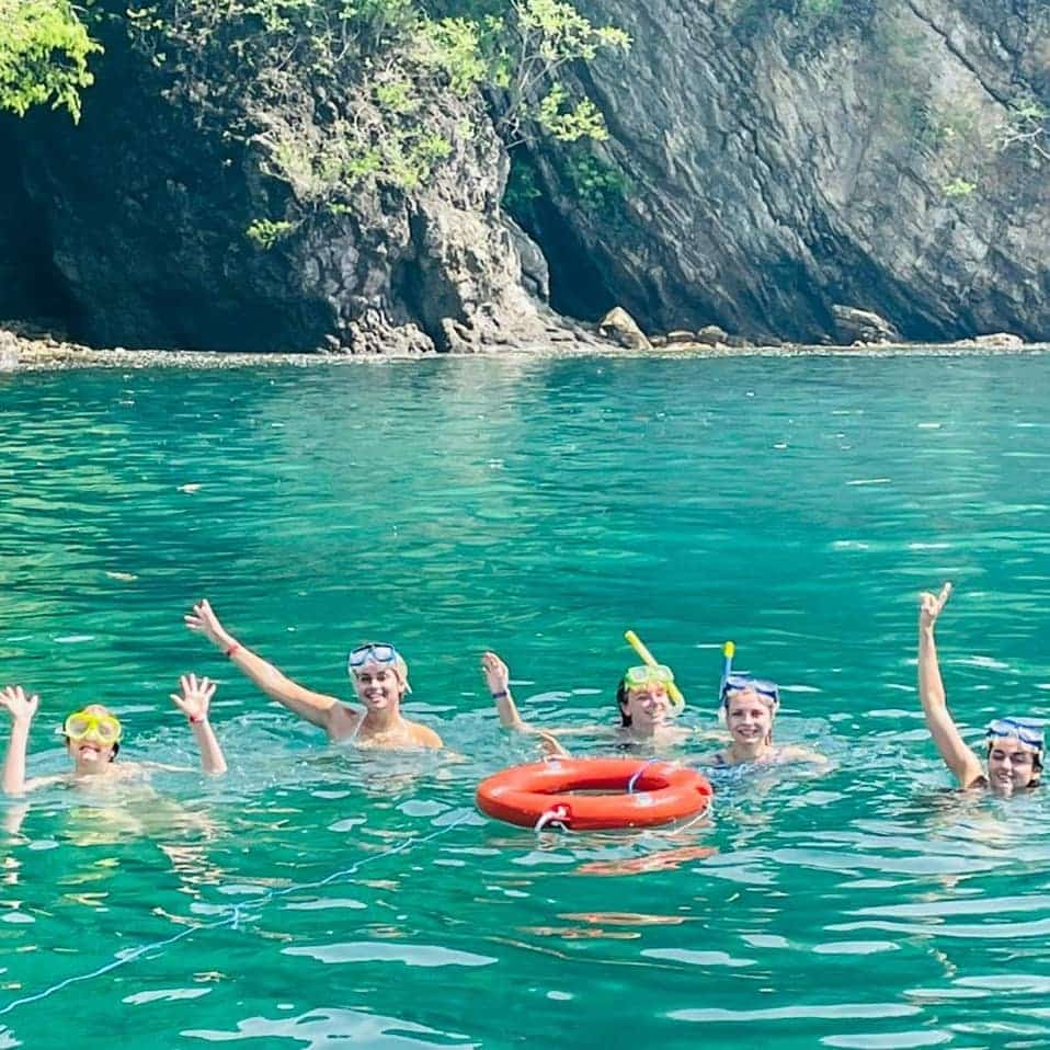 Volontaire au Costa Rica plage