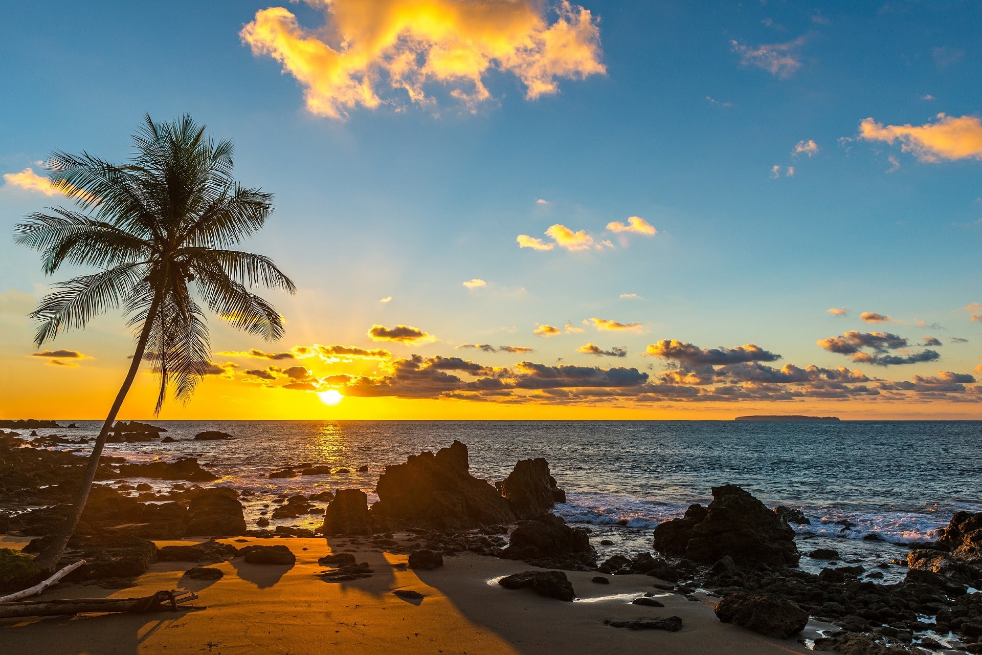 Pacific sunset Costa Rica