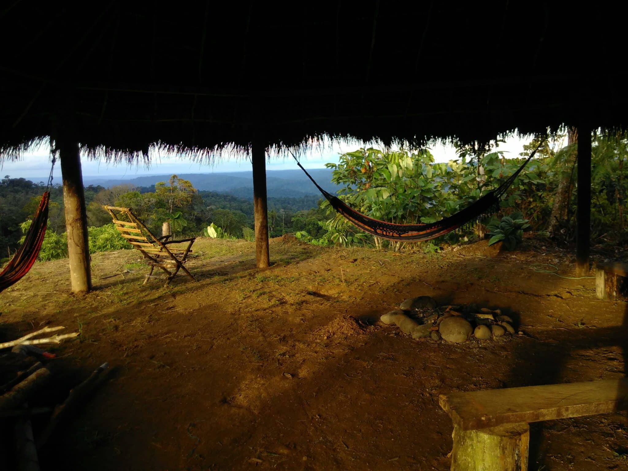 Maison des bénévoles refuge Amazonie