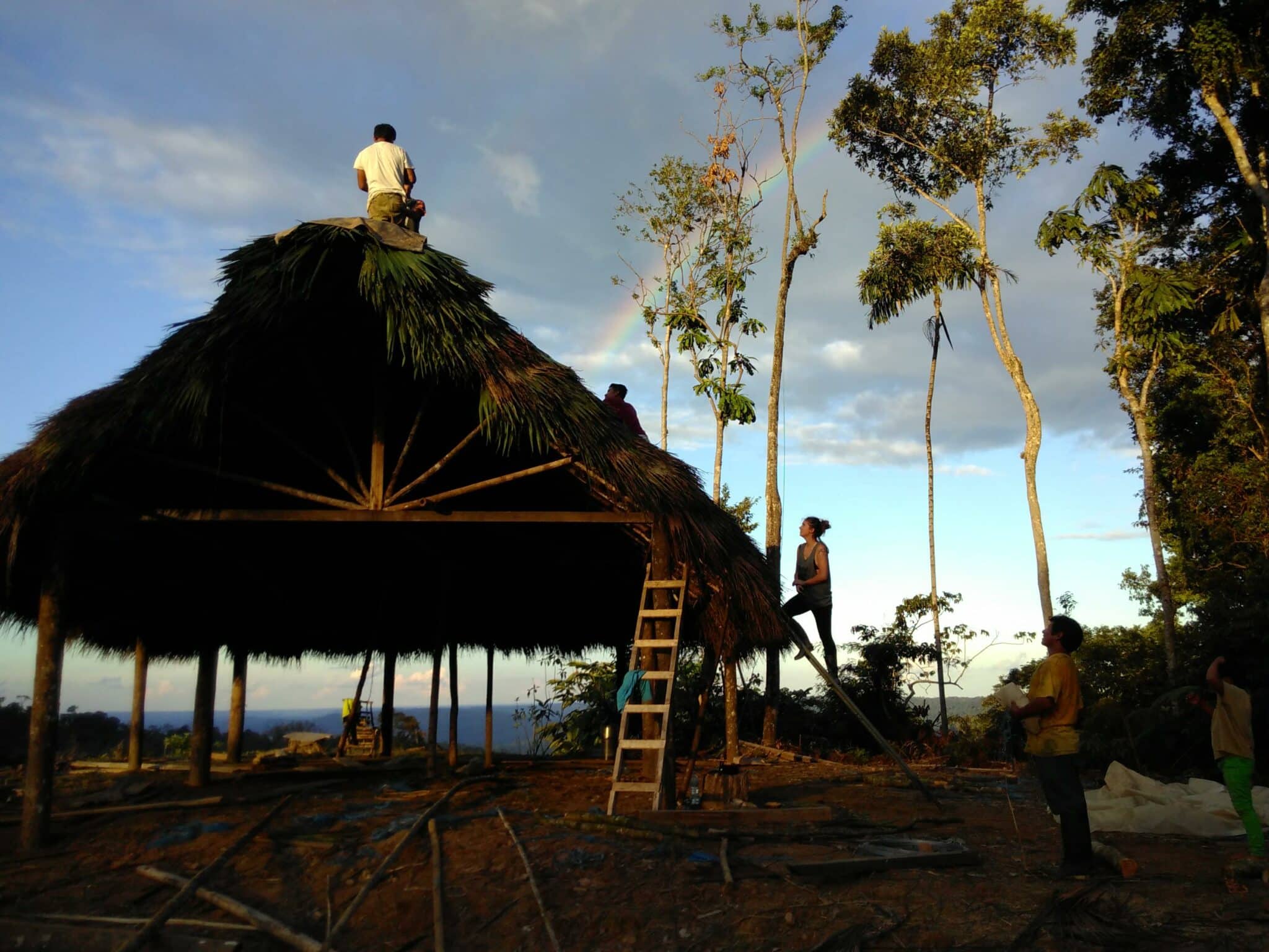Maison des volontaires refuge amazonie