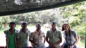 Equipe au Sri Lanka